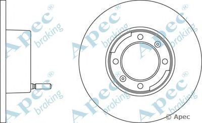 APEC BRAKING dsk713 -  Тормозной диск